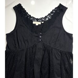 Anthropologie Forever That Girl Top Women’s Size Large V-Neck Buttons